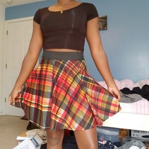 Plaid Skirt